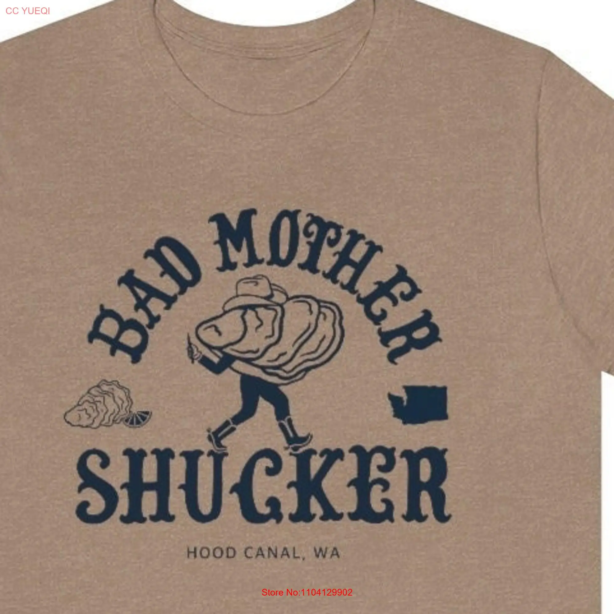 Bad Mother Shucker Jersey T Shirt long or short sleeves