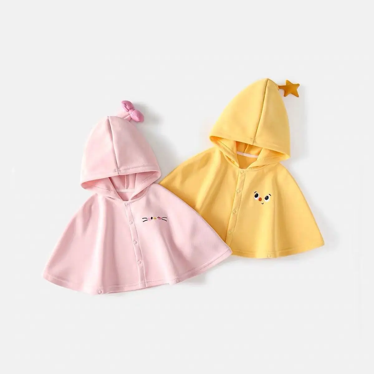 Western Style Baby Cloak Autumn Outfit 2026 New Western Style Baby Windproof Cloak Baby Spring and Autumn Children's Shawl