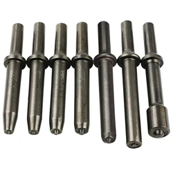 1PC Pneumatic Rivet เครื่องมือ Semi Hollow Solid Rivet หัว Pneumatic Hammer Impact Rivet Nut เครื่องมือ