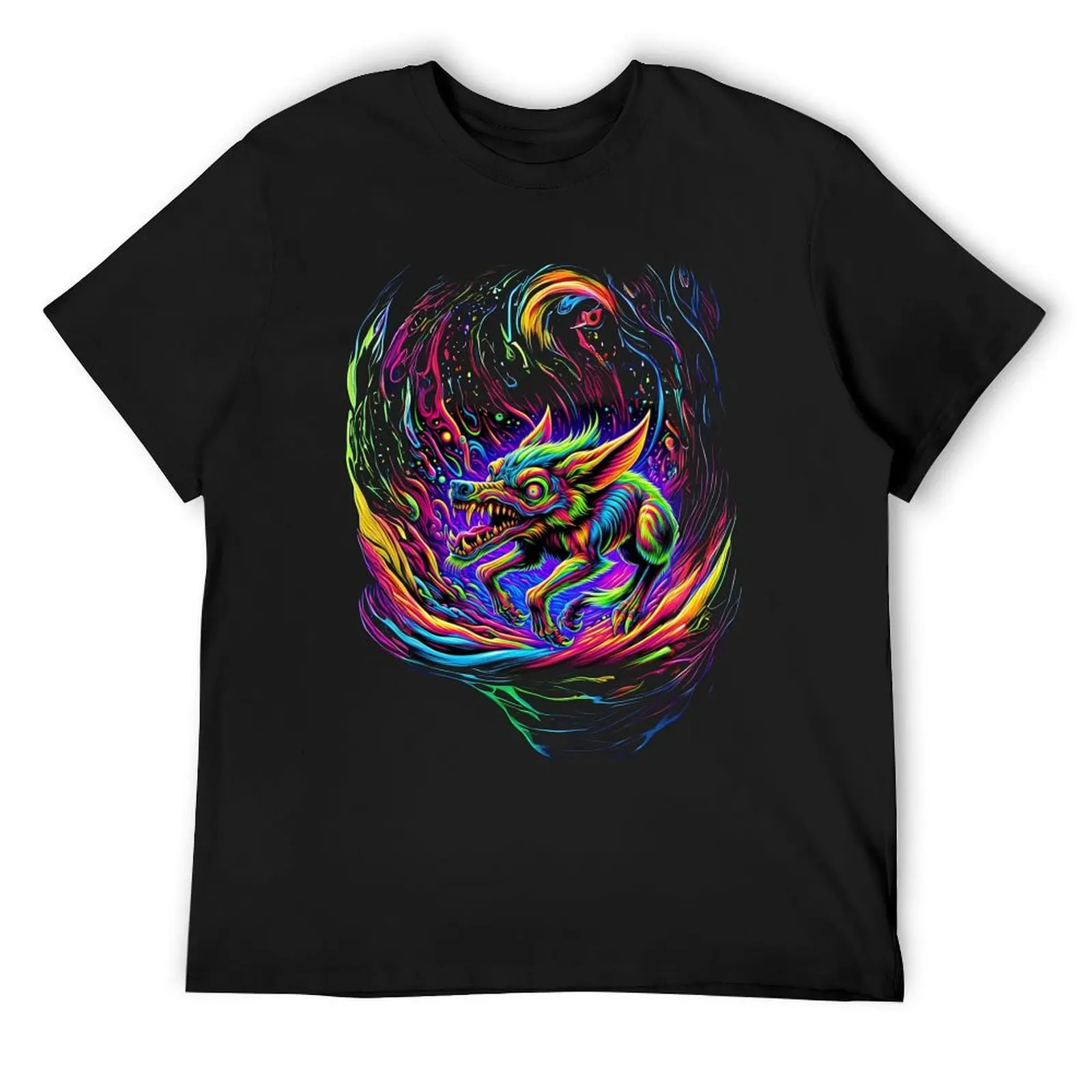 

Vórtice Chupacabras T-Shirt anime clothes Blouse street wear plain white t shirts men