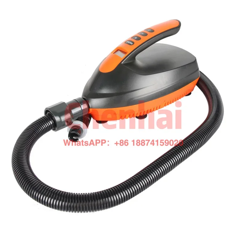 Electric Digital Tire Inflator Machine 16psi Dc Inflation Pump For Inflatable Boat