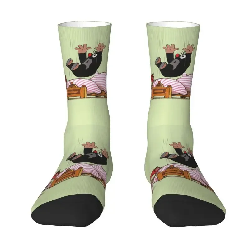 

Funny Funny Cartoon Mole Socks Men Women Warm 3D Printed Cute Krtek Little Maulwurf Football Sports Socks