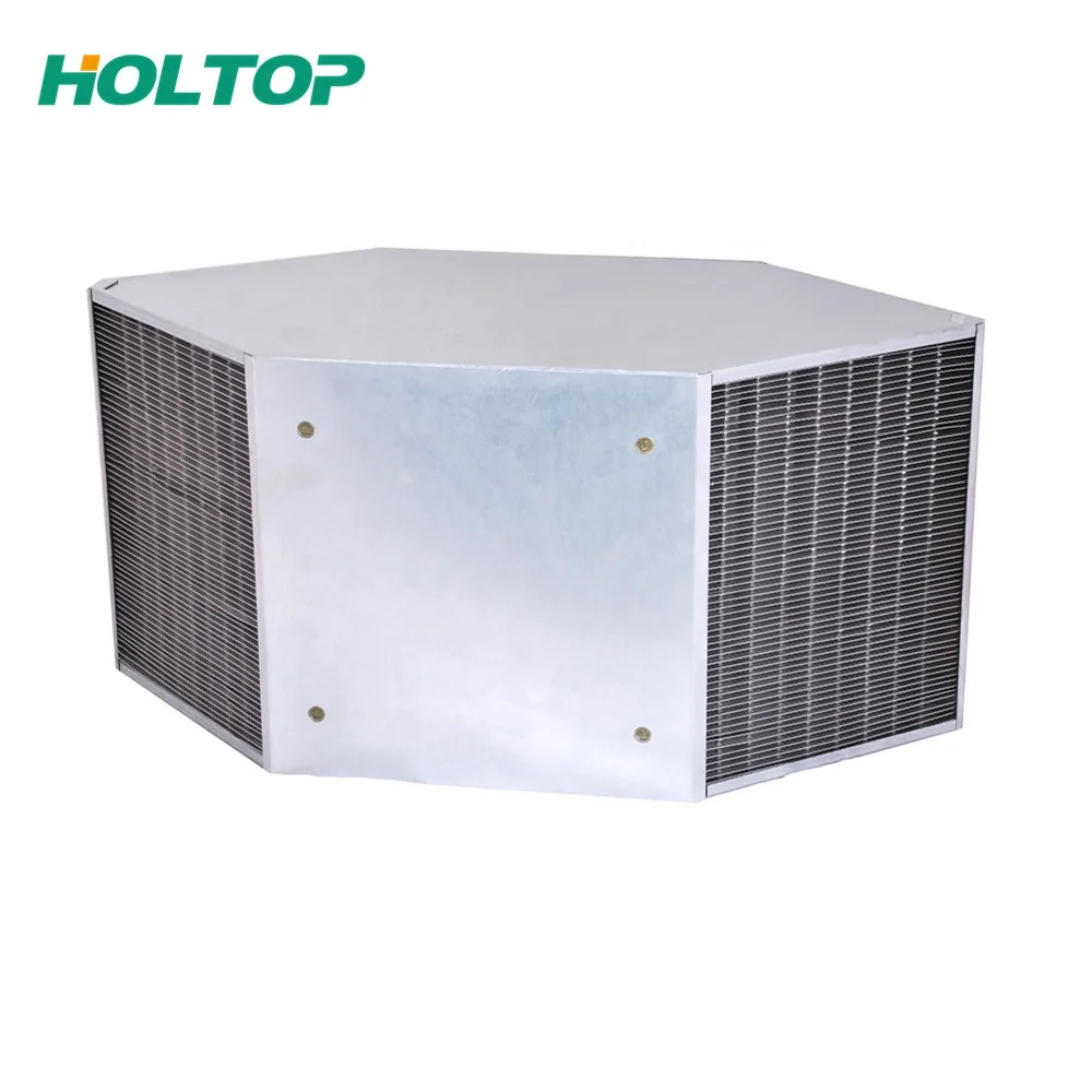 High Efficiency Aluminium sensible cross counterflow heat exchanger core