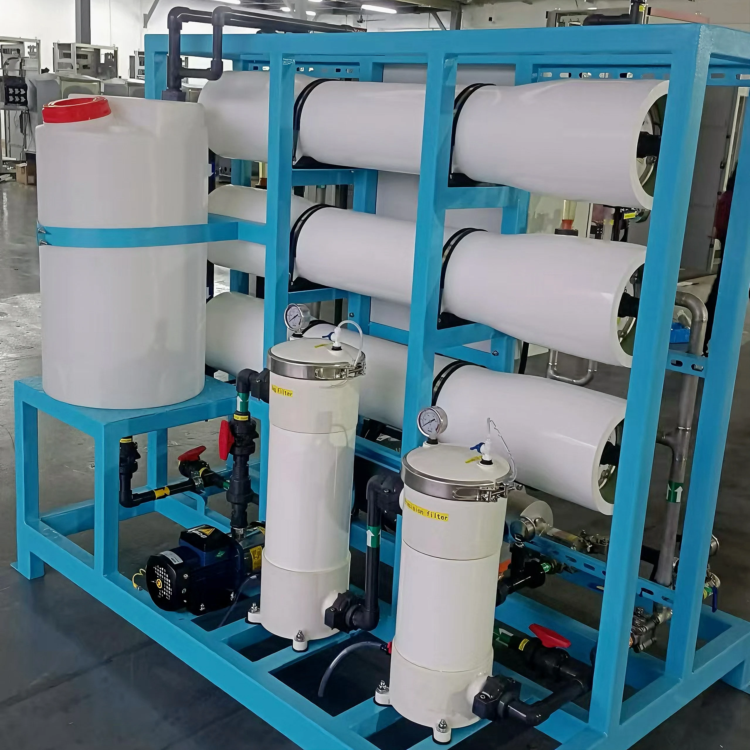 Water Filter System Solarbattery Powered Desal For Remote Villages Emergency Response