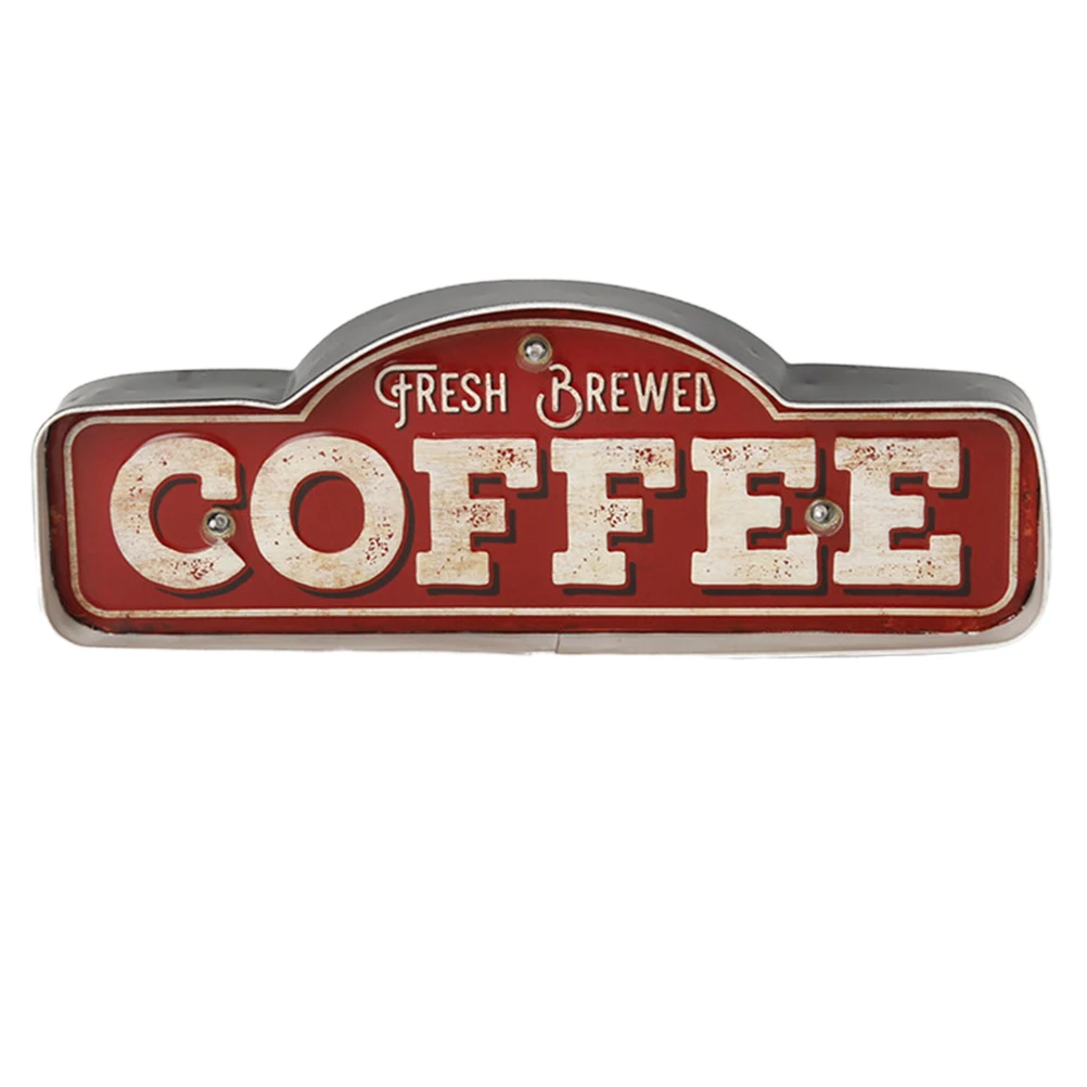 

Retro Decorative Lamp LED Coffee Light Iron Material Energy Saving Vintage Lighting Commercial illumination
