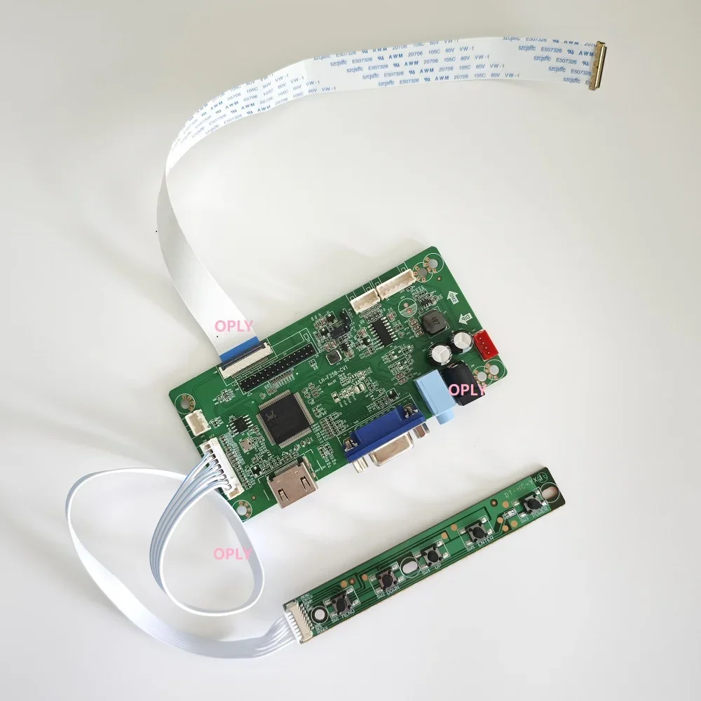 

EDP controller board HDMI-Compatible VGA Audio for HB140FH1-401 HB140FH1-301 14" 1920×1080 LED screen display DIY Kit