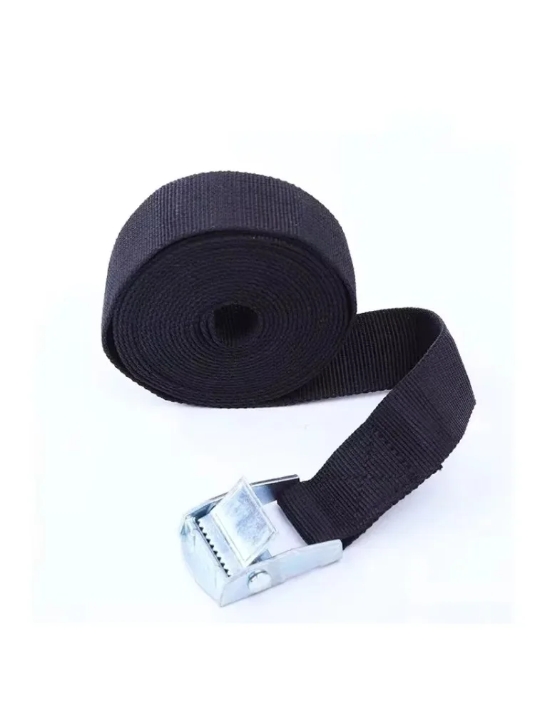 AliExpress 3pcs 2M Buckle Tie-Down Belt cargo straps for Car motorcycle bike With Metal Buckle Tow Rope Strong Ratchet Belt for Luggage Bag