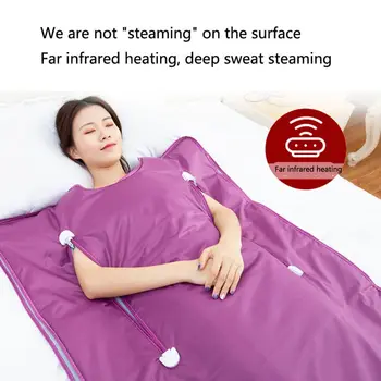 지능형 원적외선 땀 스팀 담요, 산성, 습기, 차가운 땀 스팀 백, 바다 갈매 나무속 배출, 1.8*0.8m