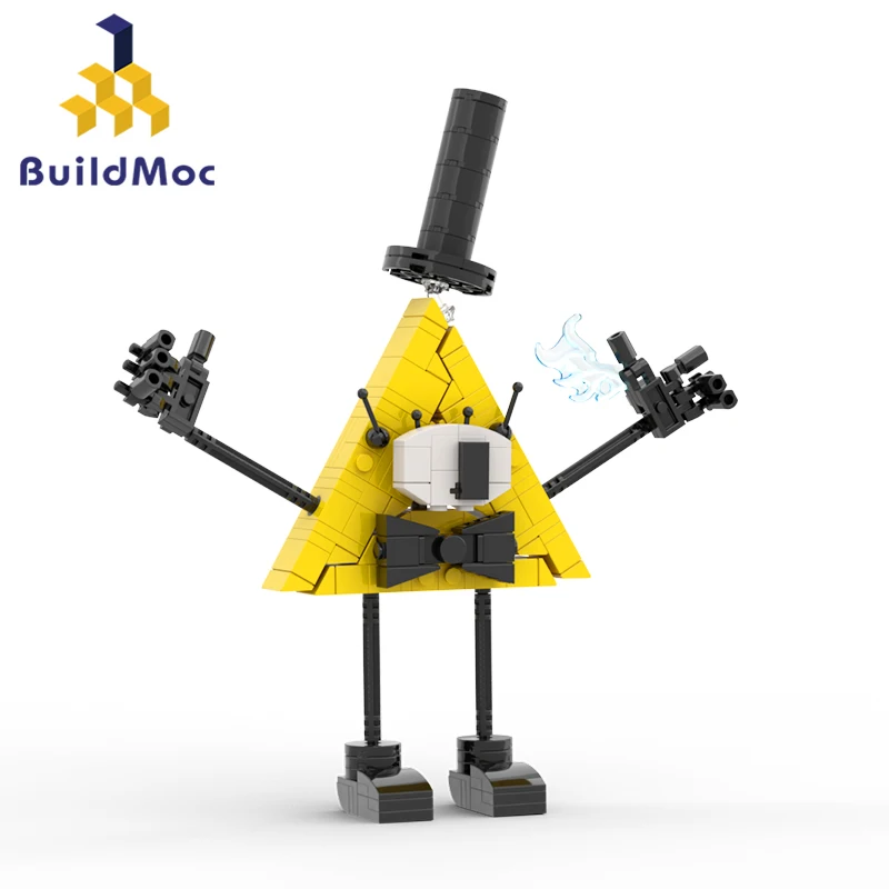 Build MOC C9384 Bill Cipher Collections Bricks Blokcs Cartton Kid Child Toys Gravitys Fallss Billed Ciphered