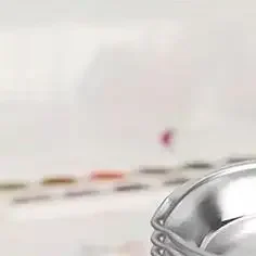 10pcs Stainless Steel Small Round Paint Tray Paint Mixing Palette Tray，Suitable for Mixing of Various pigments