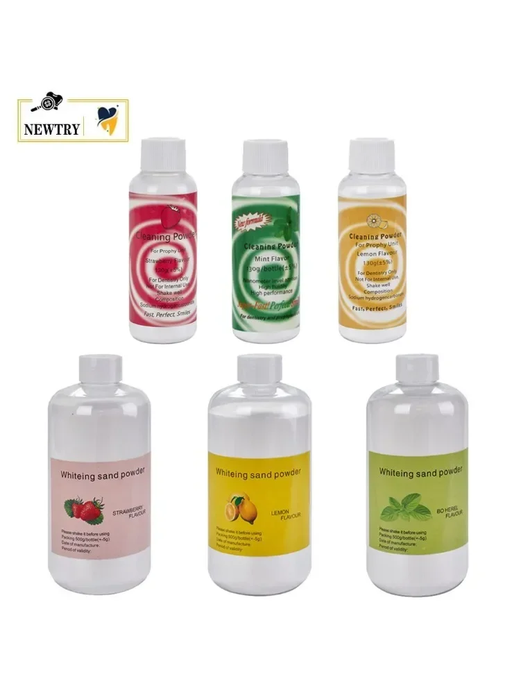 500g Proszek do piaskowania zębów, polerka pneumatyczna, proszek mikronowy 65um 120um, proszek do czyszczenia zębów, usuwania osadu i przebarwień, materiały ścierne do profilaktyki — zdjęcie 2