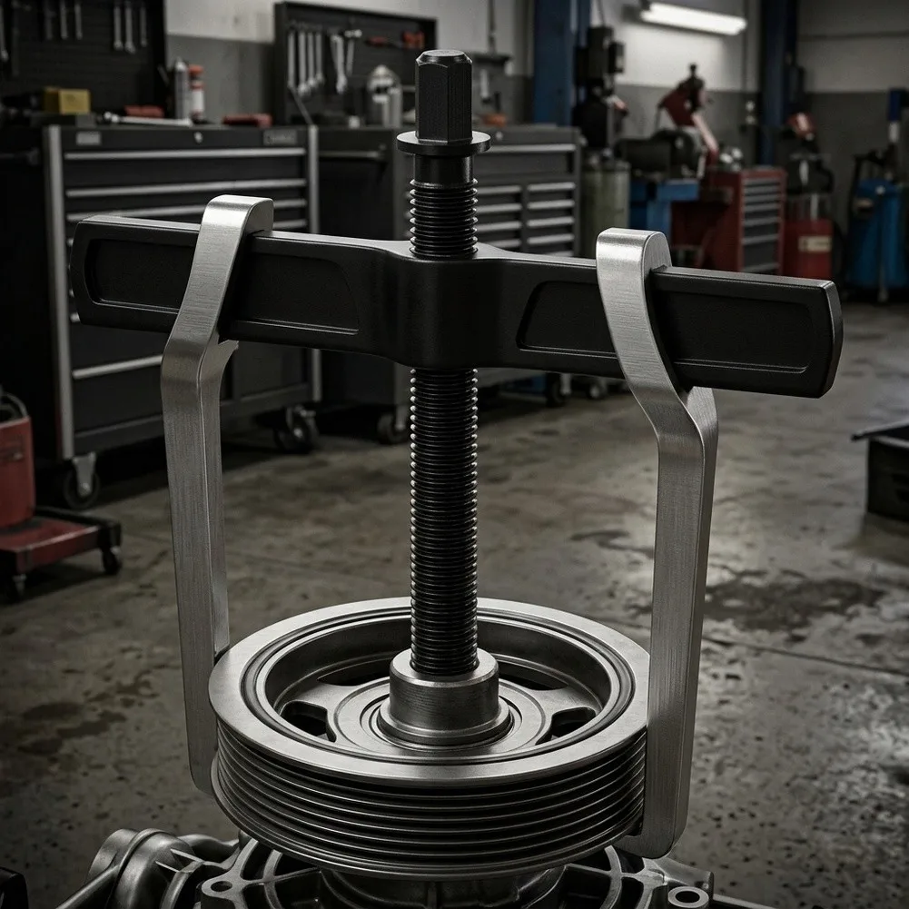 Mechanical Disassembly Tool Two-jaw Bearing Puller Rigorous Use Ready Reliable Removal Process Secure Grip Design
