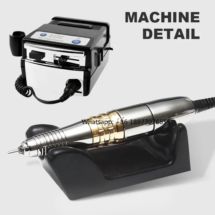 Original Japan Made Replace 28000rpm G5 Electric Nail Remove Sander Black G5  High Performance Nail Polishing Machine