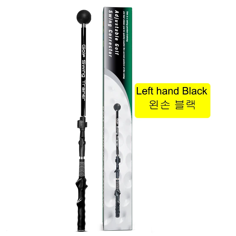 Golf Swing Trainer, Folding Correction Practice, Adjustable Length Angle, Beginner Available with Left Right Hands