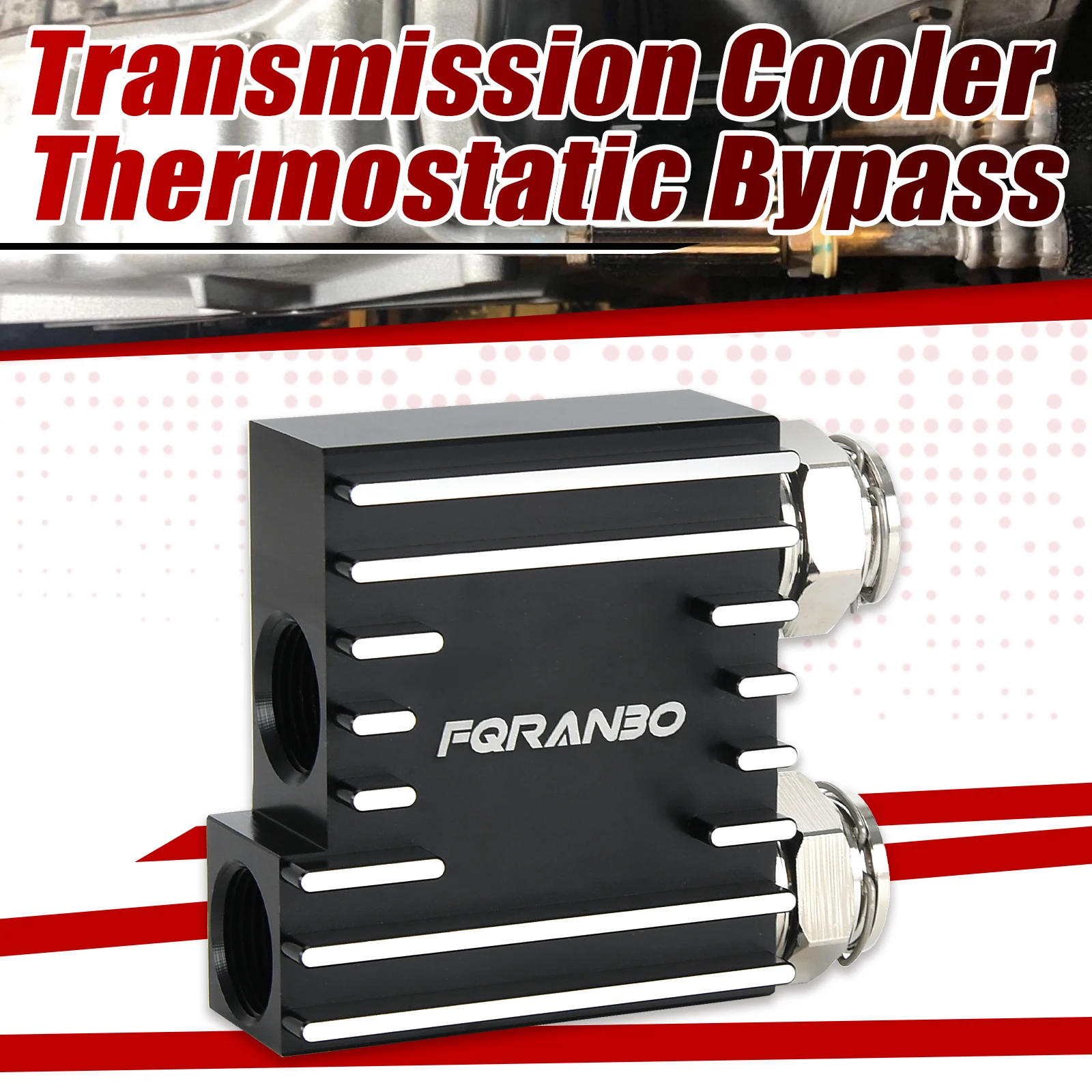 Transmission Cooler Thermostatic Bypass Upgrade For Dodge 68RFE Ram 6.7L Cummins 2500 & 3500 Car Engine Parts