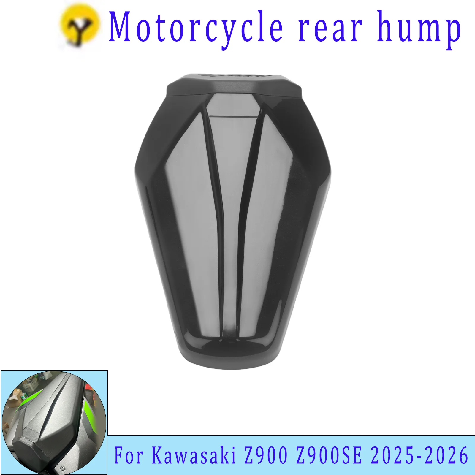 

Motorcycle rear hump, suitable for Kawasaki Z900 Z900SE 2025-2026 rear passenger seat rear fairing cover fairing kit