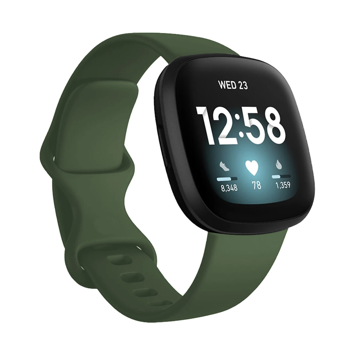 Fitbit Versa 3 용 다채로운 팔찌 손목 스트랩, Fit bit Sense 2 Versa 4 용 소프트 스트랩, 시계 밴드 액세서리