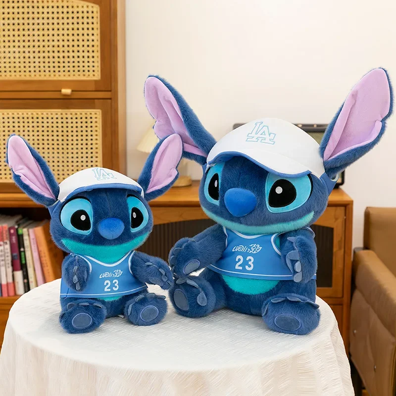 

30/40cm Disney Lilo & Stitch Plush Toys Anime Plushie Cartoon Sports Stich Dolls Cute Pillow Stuffed Children's Birthday Gift