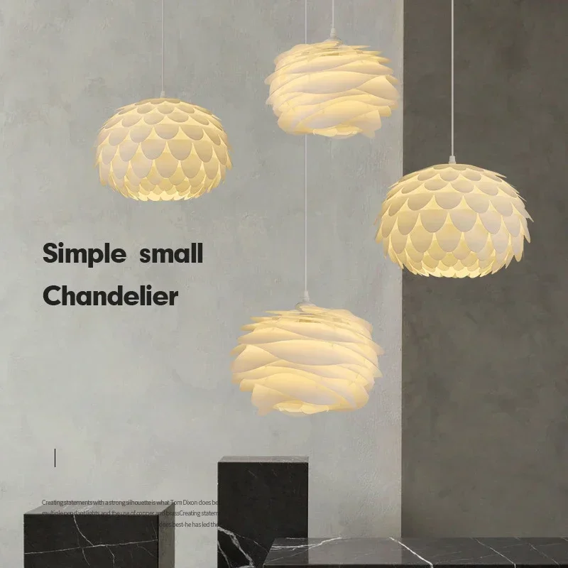

Nordic Bedroom Romantic and Warm Chandelier, Modern and Simple Restaurant Bar Table Lamp, Homestay Room Small Chandelier