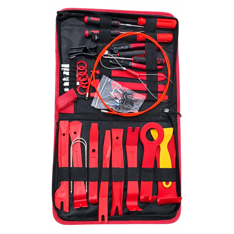 Automotive Trim Removal Tool Kit 4/5/38/40 PCS Door Panel Clip Fastener Removal Pry Tools for Car Interior