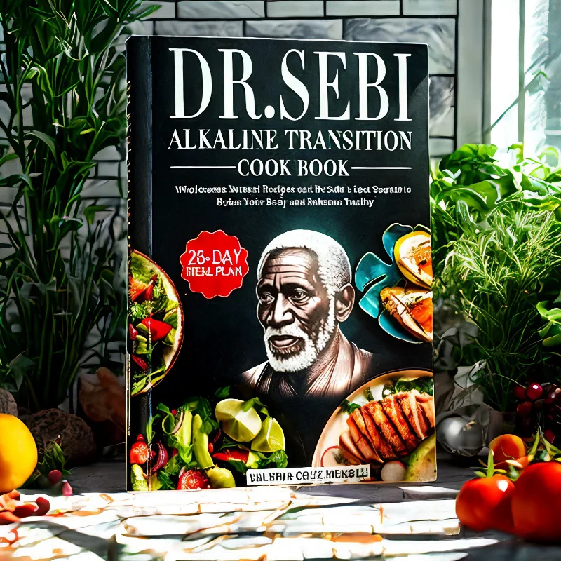 Dieta Alcalina de Transição do Dr. Sebi: Receitas Saudáveis e Naturais com os Segredos Perdidos do Dr. Sebi para Desintoxicar e Melhorar Sua Saúde