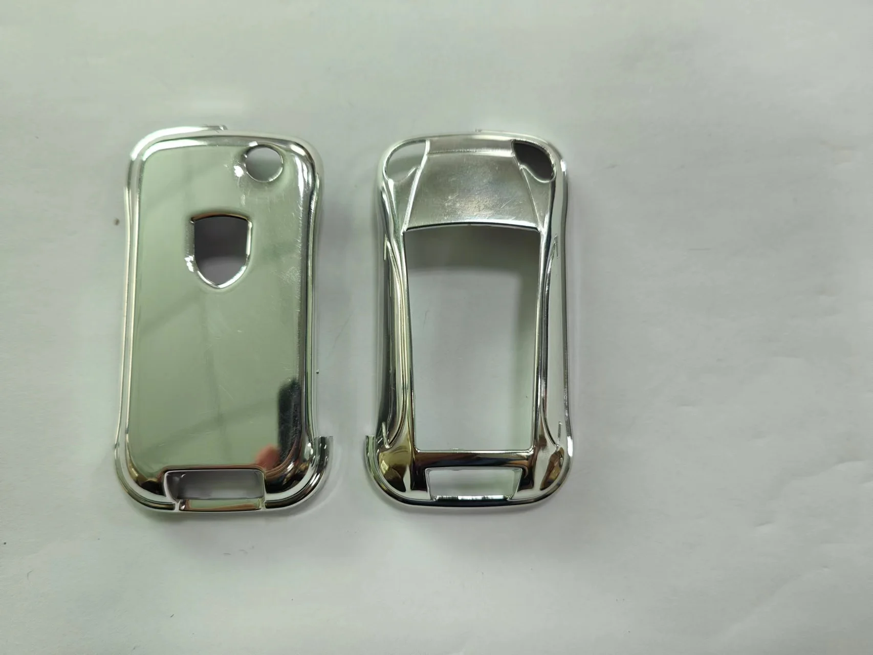 Multi-colored Hard Plastic Remote Key Cover Shell Cap Case for PORSCHE Cayenne 3 Button Fob