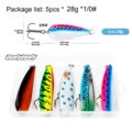 5pcs 28g