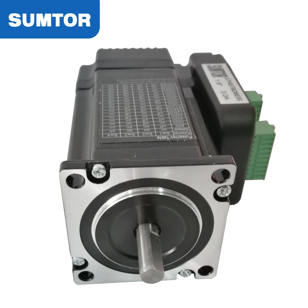 76mm 5A 2N.m enclosed loop motor 2 phase hybrid nema 23 stepper with encoder