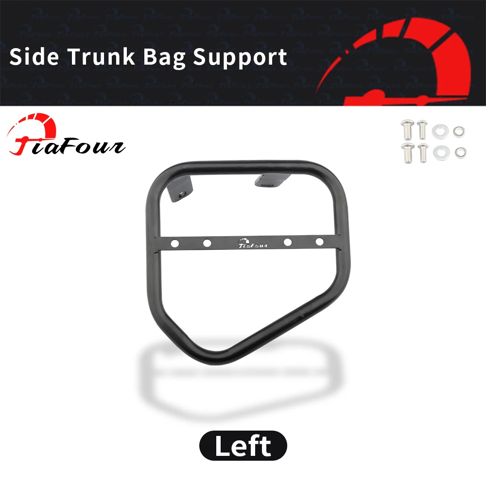 FIT For Scrambler 800 Desert Sled Nightshift Full Throttle Icon Scrambler 400 15-23 Side Trunk Bag Support Bracket Holder