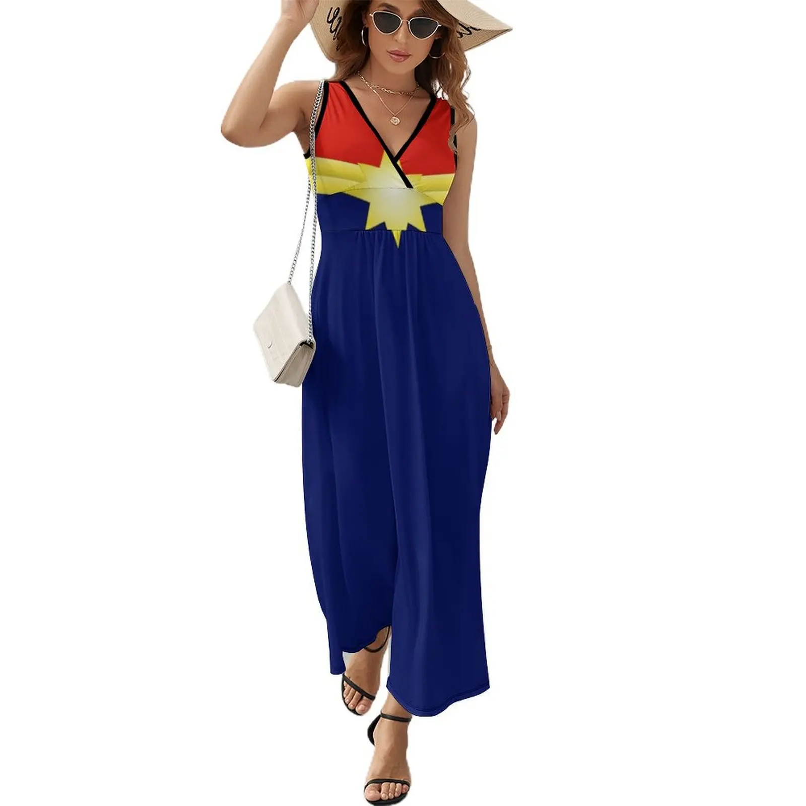 Новое платье без рукавов Carol, женские вечерние платья, элегантное платье, платья для женщин, 2024, роскошное дизайнерское вечернее роскошное платье, платье