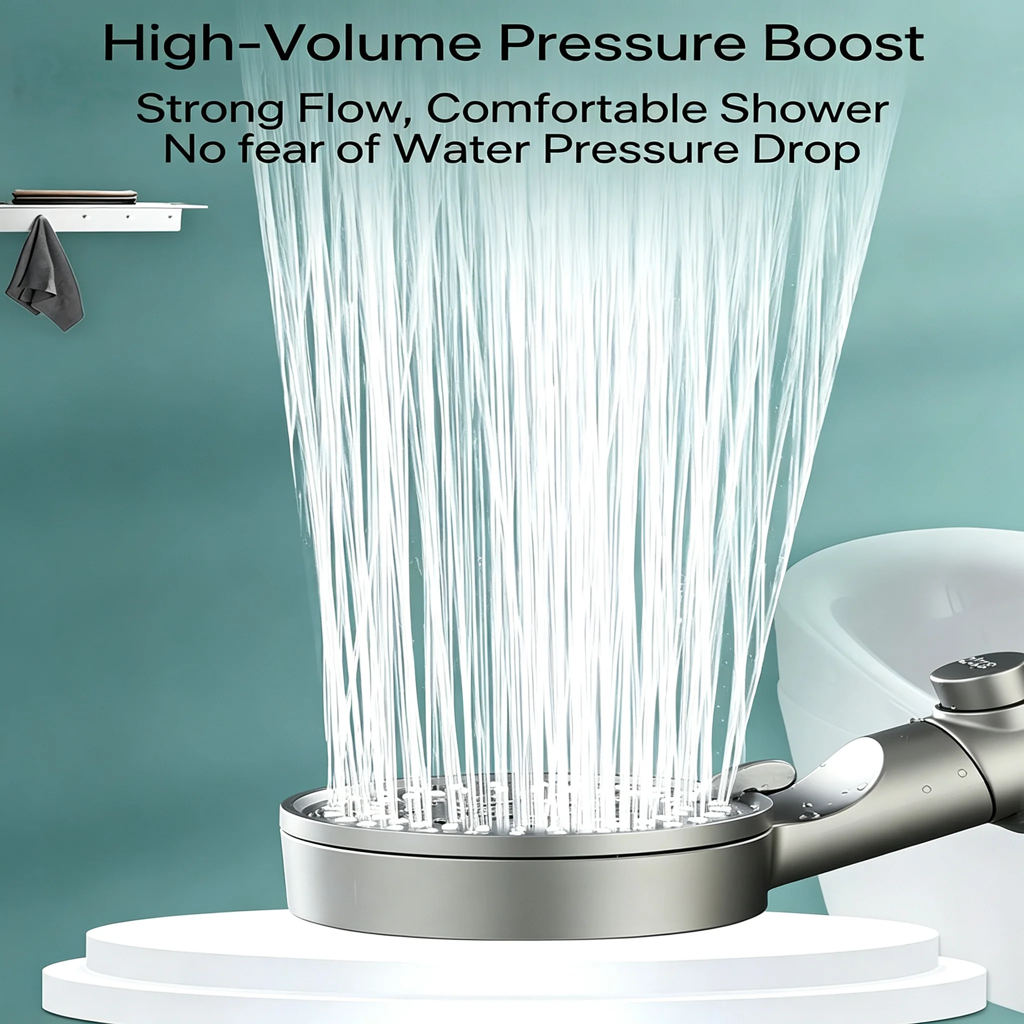 Handheld Shower Head for Bathr - Handheld Shower Head High Pressure Filter recension och pris