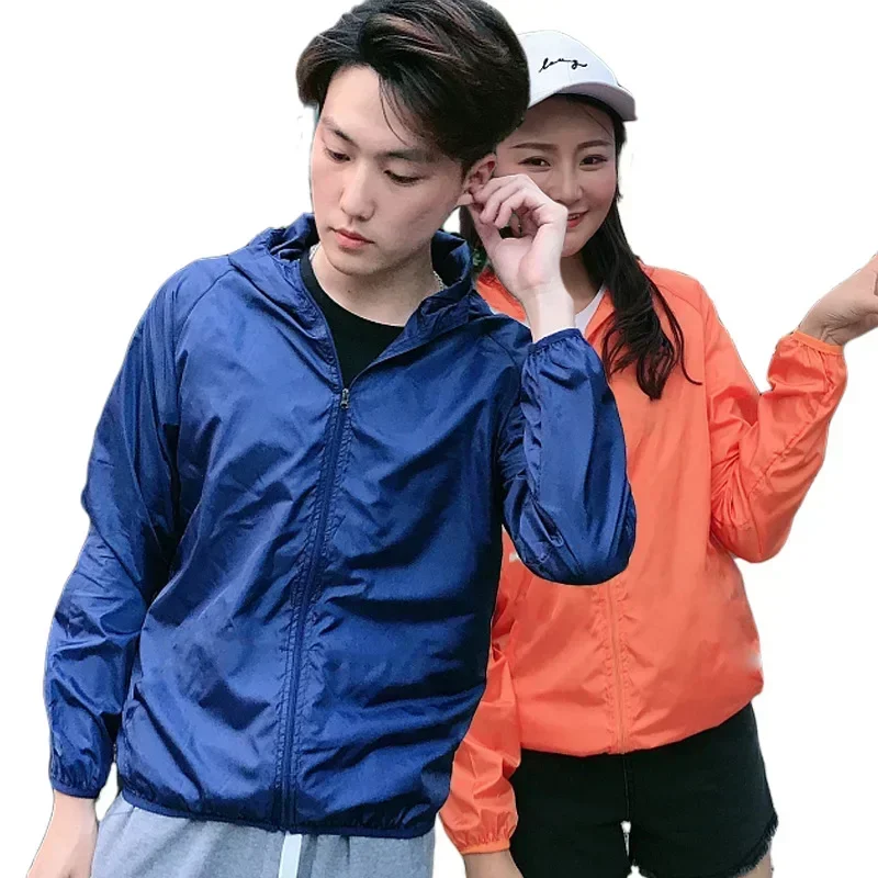 

1pcs Outdoor Running Camping Hiking Bike Sport Jacket Sun-Protect Ultralight Waterproof Dark Women Men Coat