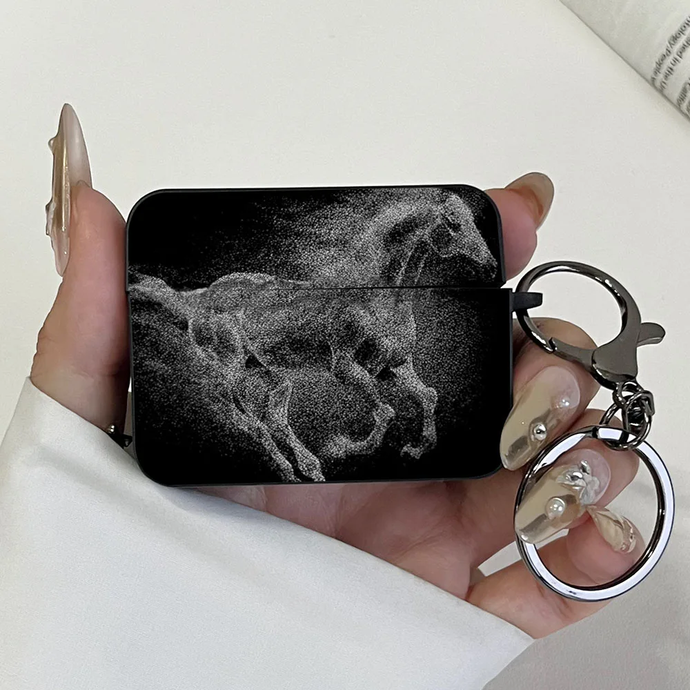 

Running Horse Pattern Earphone Cases for Airpods Pro 3/Pro 2/Pro Headphones Cover Shockproof Protective Case for AirPods 1/2/3/4