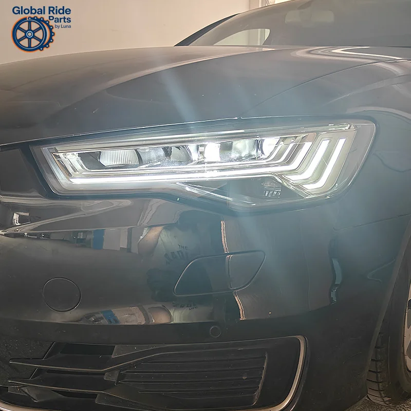 

Подходит для модификации 12-15 Audi A6L, новая матричная светодиодная фара Allroad HD в сборе