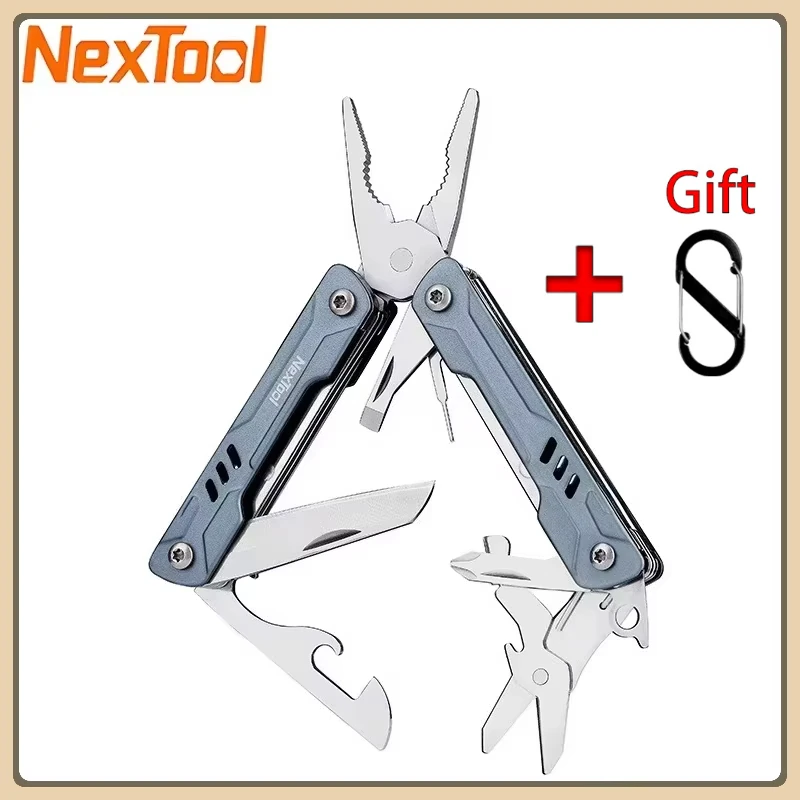 NexTool Mini Sailor Version 10 in 1 Multi Tool Pliers Screwdriver Mini Outdoor EDC Portable Equipment Blue