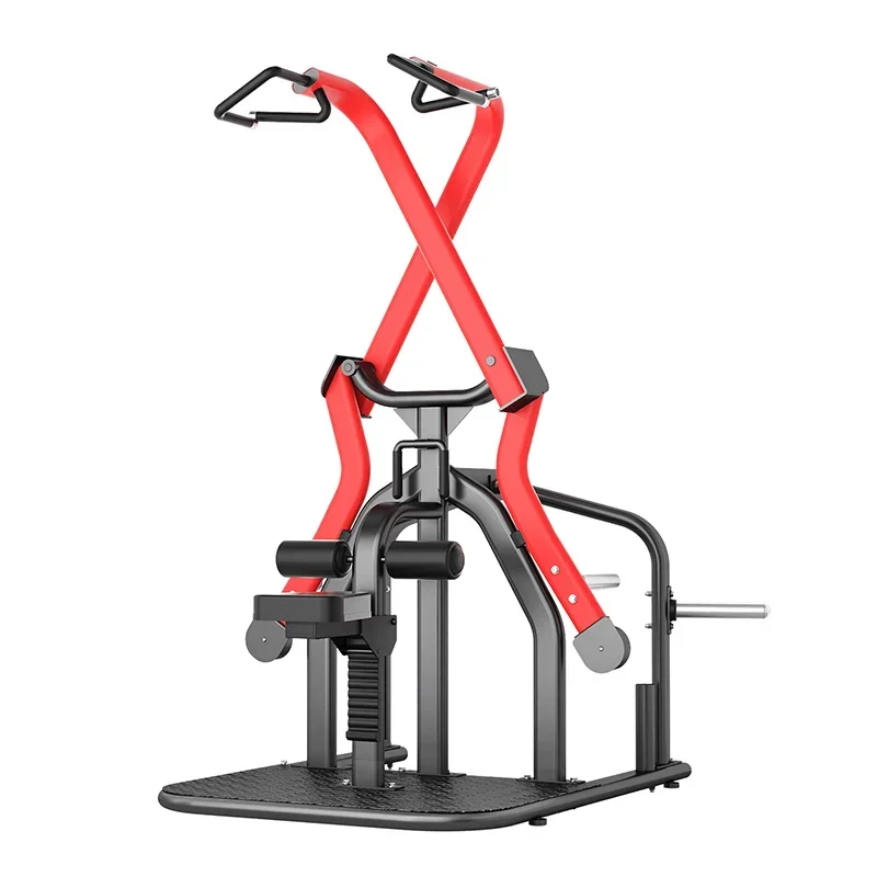 new gym cross back muscle trainer pull back training equipment beautiful back fitness equipment Cross lat pull down