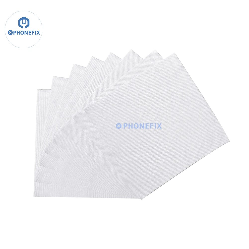 4x4inch Anti-static Microfiber Cleanroom Wiper Non Dust Cloth Dust Free Paper Clean Electronic Phone LCD Camera Lens Repair Tool