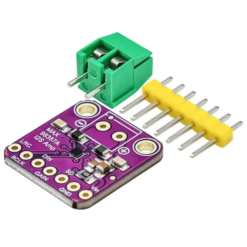 1-5pcs MAX98357A Audio Amplifier Module 3006 I2S 3W Class D Amplifier Without Filtering DIY Power Amplifier Board MAX98357 BGA