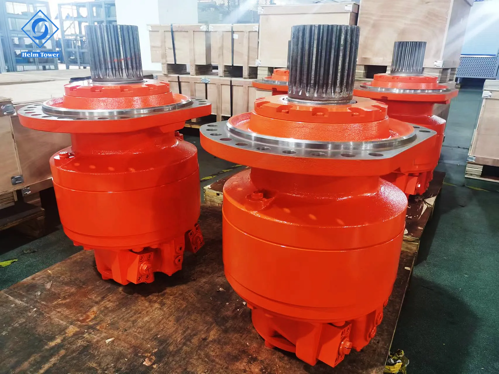 MS50 Hydraulic Piston Motor Cast Iron Low Speed High Torque ISO9001 Certified 1 Year Warranty Continuous Torque