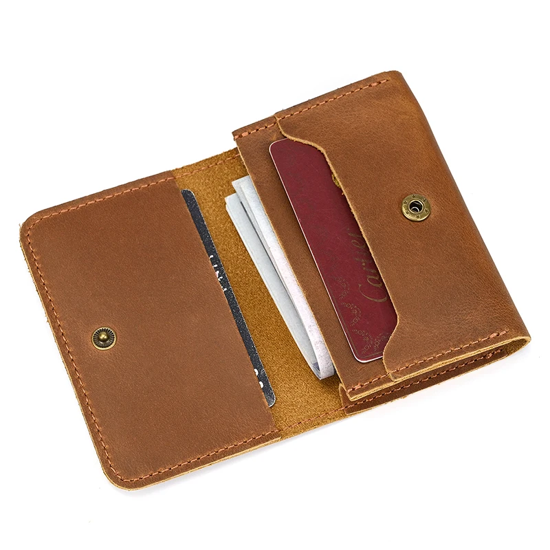 Novo estilo das mulheres dos homens bolsa de moedas de couro clipe carteira para cartões moedas real dos homens pequena bolsa titular do cartão clipe bolsa carteiras