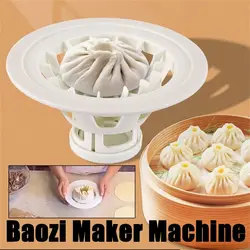 Baozi Making Mould Homemade Dumpling Bao Buns Mould DIY Kitchen Gadget Tools Steamed Stuffed Bun Mold