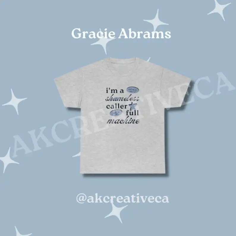 gracie abrams full machine shirt