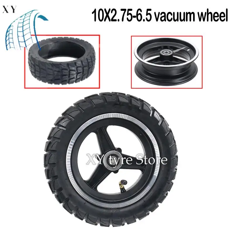 

10 Inch 10x2.75-6.5 Wheel for Electric Scooter 10x2.75-6.5 Off-Road Vacuum Tire Tubeless Tyre Parts 10x2.70-6.5