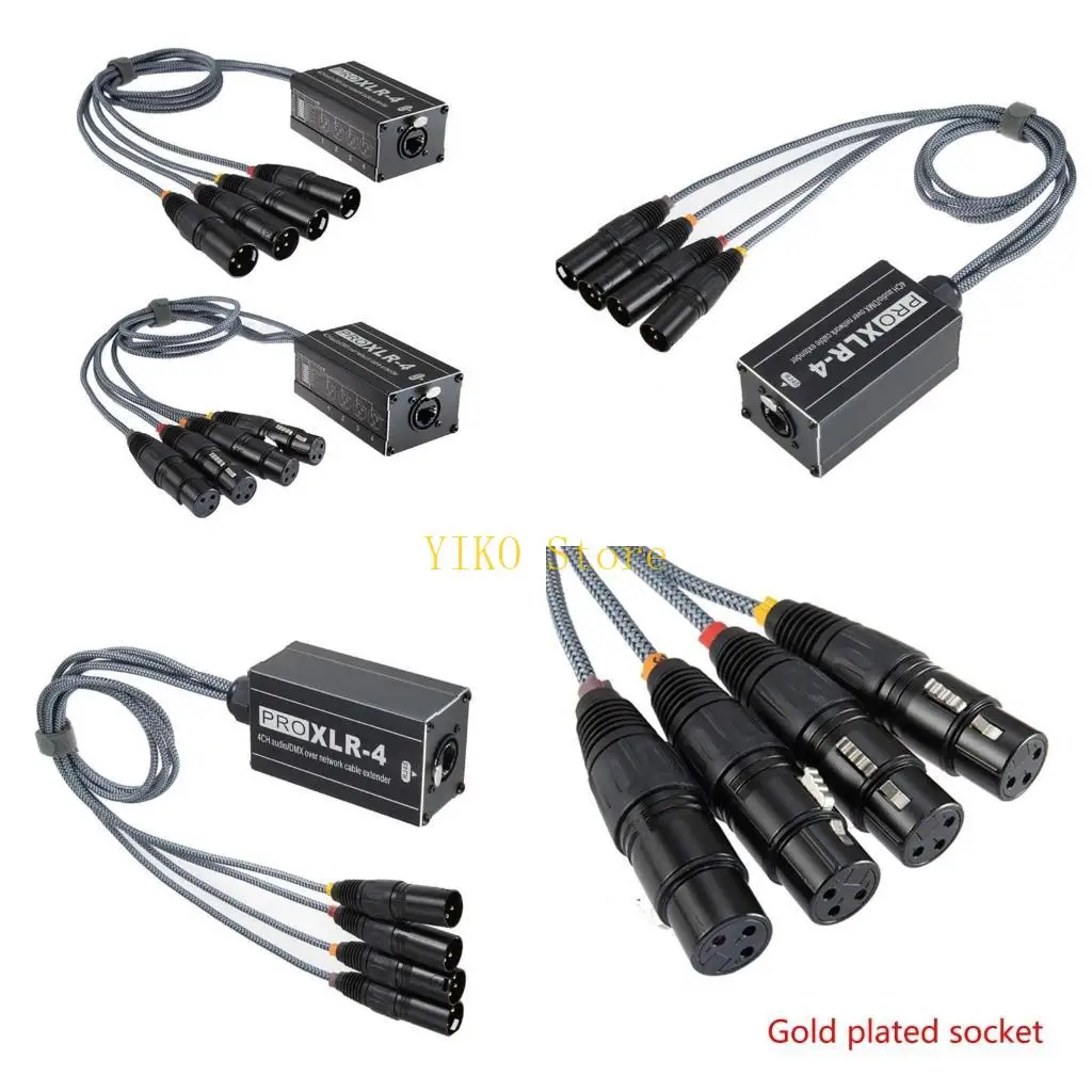 

K32C 4-канальный многосетевой приемник Snake с одним кабелем Ethercon кабель CAT5