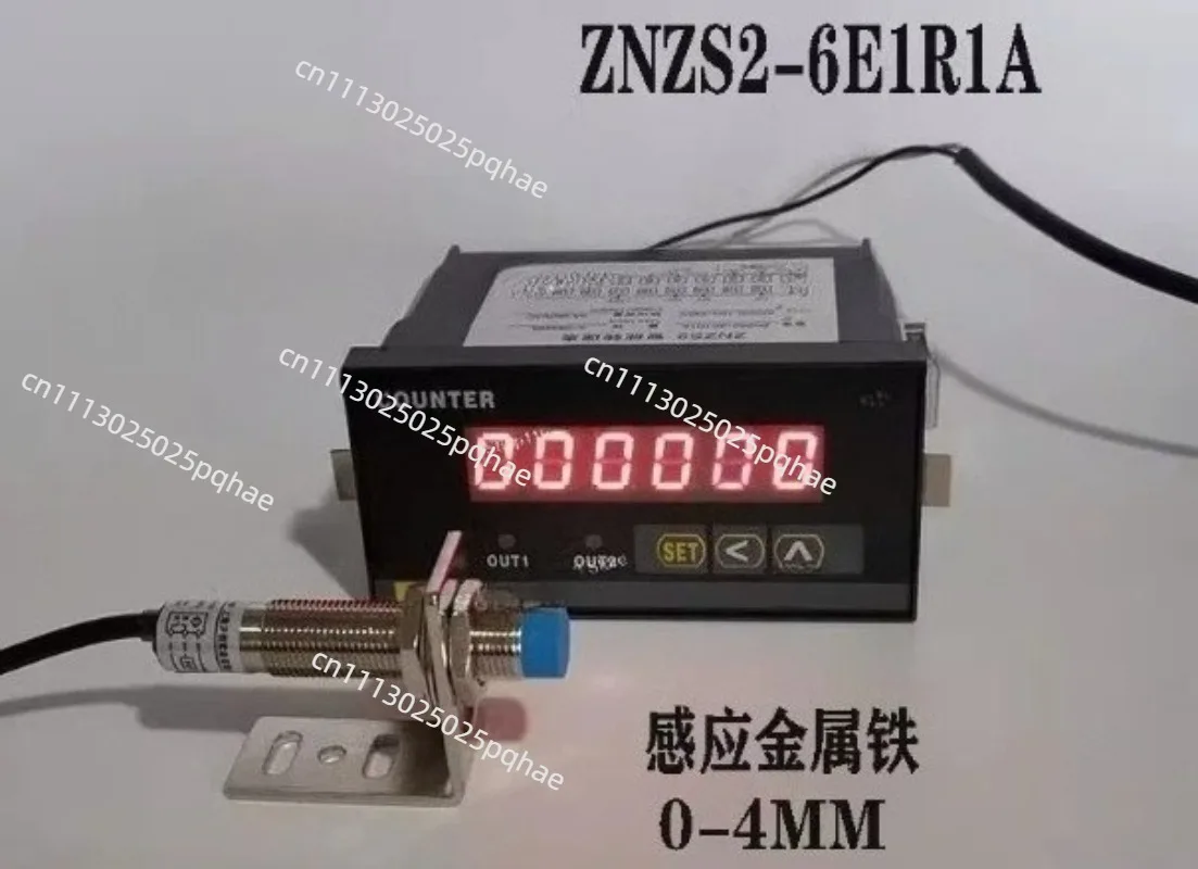 Intelligent tachometer + encoder, output voltage signal (0-10V) line speed meter pulse signal ZNZS2-6E1R1A