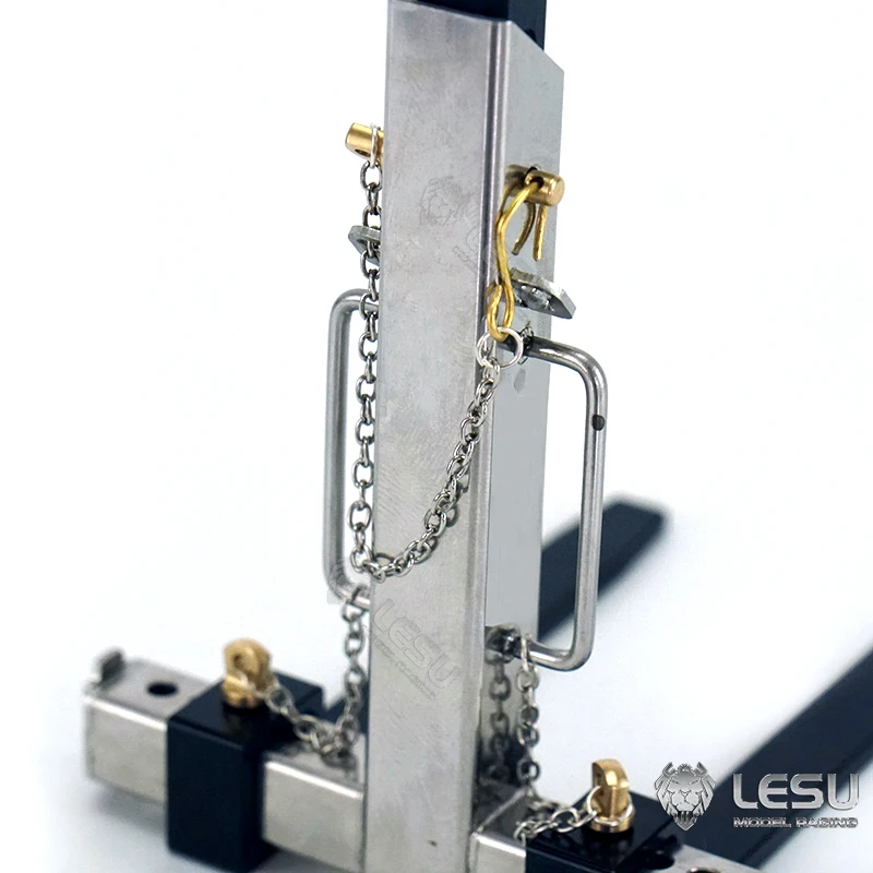 LESU 1/14 LKW-Montierter Kran Hebevorrichtung Manuelle Ausgleichs-Gabelplatte Schaufel für RC Baufahrzeug-Spielzeug – Detail 12