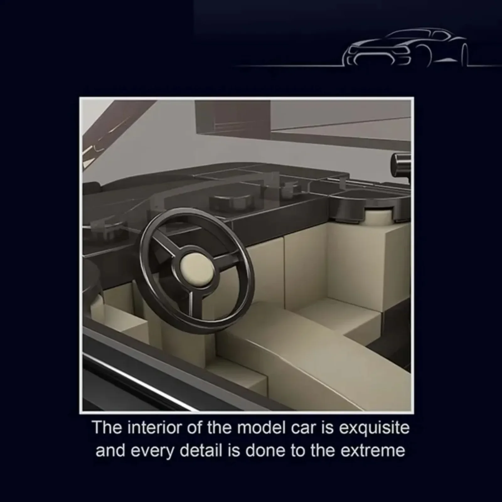 Mould King 27033 レーシングカーモデル 組み立てブロック おもちゃキット アクリルディスプレイシェルケース付き - STEM教育玩具 子供向けギフト