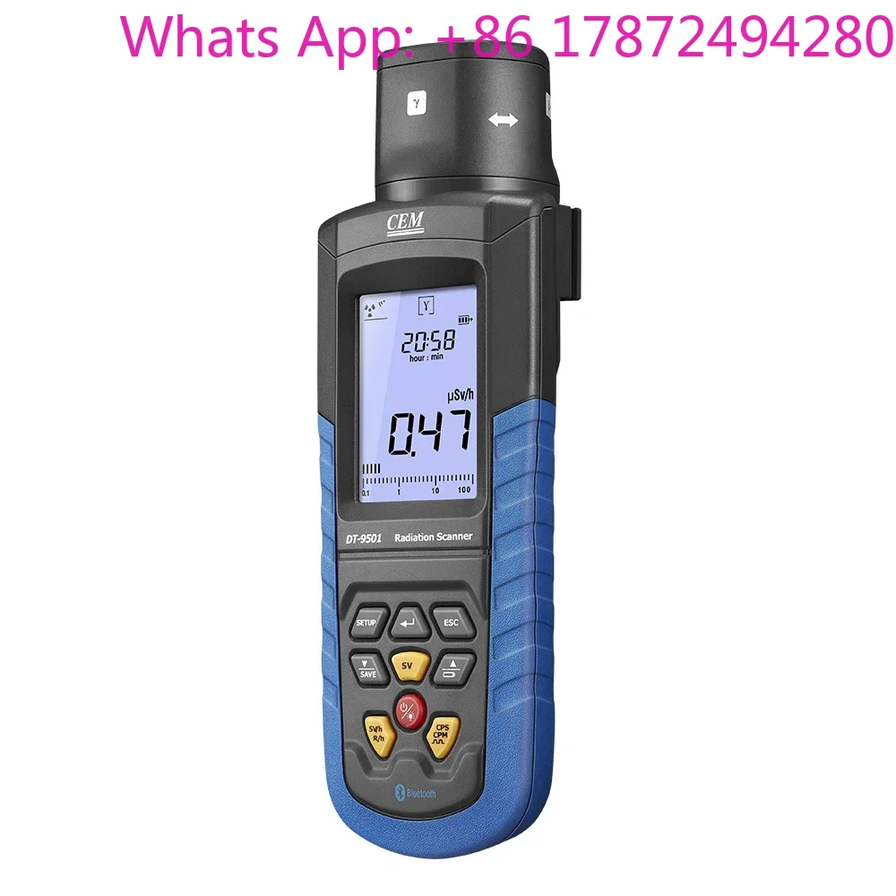 2025/Dosimeter  Gamma Nuclear Radiation Detector personal a, b,y ,x Ray Radiation Meter With Datalogger Function