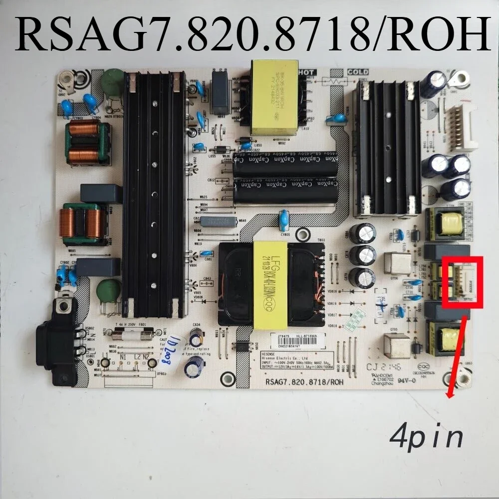 

Genuine RSAG7.820.8718/ROH 278475 HLL_8718WA 4pin Power Supply Board Has Been Tested Works Normality