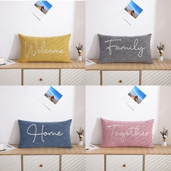 Easyum 40*60cm Home Decorative Darlon Velvet Sofa Car Seat Plush Room Nordic Hug Throw Pillowcases Cushion Covers Cases